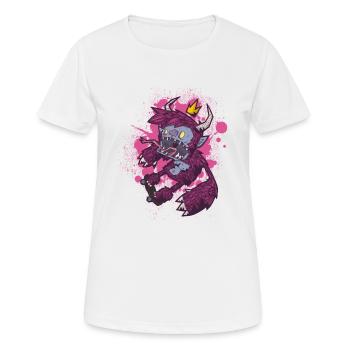 monster - Women's Breathable T-Shirt - white - Front - AI Model Female 172 dark (172cm)