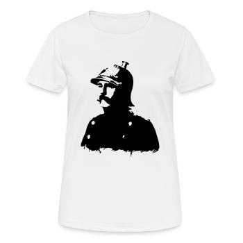 Otto von Bismarck - Frauen T-Shirt atmungsaktiv - Weiß - Vorne - AI Model Female 172 dark (172cm)