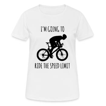 Bike - Women's Breathable T-Shirt - white - Front - AI Model Female 172 dark (172cm)