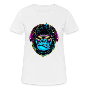Brogen Logo67 - Women's Breathable T-Shirt - white - Front - AI Model Female 172 dark (172cm)