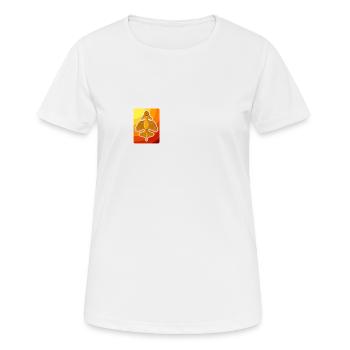 Ancient Astronaut Theorie Quimbaya Flugzeug - Frauen T-Shirt atmungsaktiv - Weiß - Vorne - AI Model Female 172 dark (172cm)