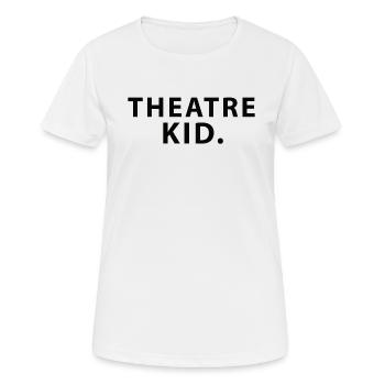 PUPPENTHEATER THEATER PUPPEN - KINDERGARTEN KINDER - Frauen T-Shirt atmungsaktiv - Weiß - Vorne - AI Model Female 172 dark (172cm)