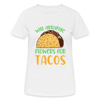 Florist Floristry Flowers Florist - Women's Breathable T-Shirt - white - Front - AI Model Female 172 dark (172cm)