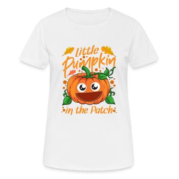 Little Pumpkin In The Patch Halloween - Women's Breathable T-Shirt - white - Front - AI Model Female 172 dark (172cm)