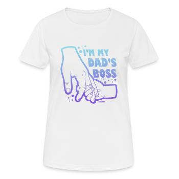 Father and daughter - Women's Breathable T-Shirt - white - Front - AI Model Female 172 dark (172cm)