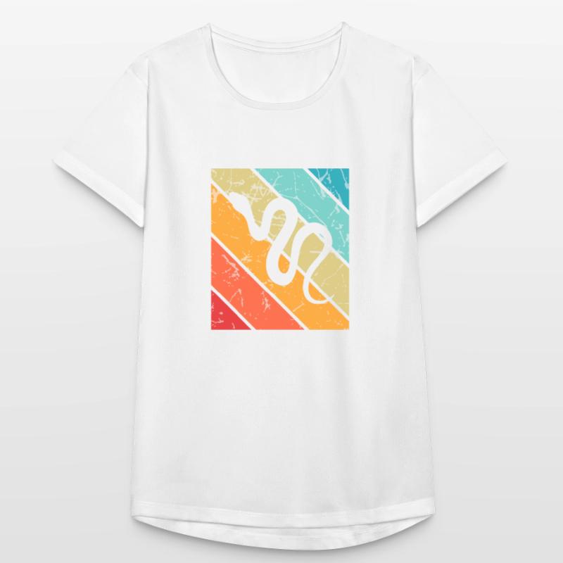 Snake Retro Reptile Python Gift idea Women's Breathable T-Shirt