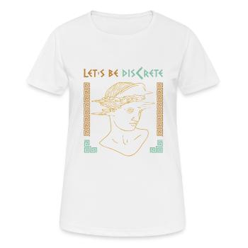 Antike Griechische Mythologie und Griechisches - Frauen T-Shirt atmungsaktiv - Weiß - Vorne - AI Model Female 172 dark (172cm)