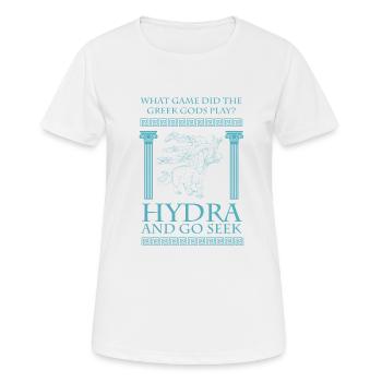 Antike Griechisches Mythologie und Griechischer - Frauen T-Shirt atmungsaktiv - Weiß - Vorne - AI Model Female 172 dark (172cm)