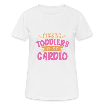 Babysitter Geschenk Babysitting Bester Babysitter - Frauen T-Shirt atmungsaktiv - Weiß - Vorne - AI Model Female 172 dark (172cm)