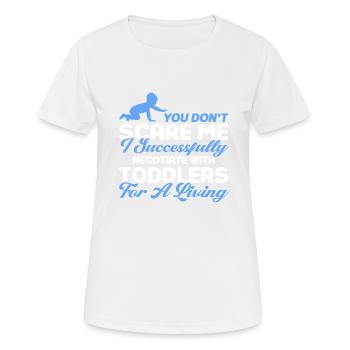 Babysitter Geschenk Babysitting Bester Babysitter - Frauen T-Shirt atmungsaktiv - Weiß - Vorne - AI Model Female 172 dark (172cm)
