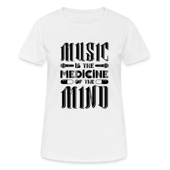 Vinyl Musiker Retro Musik Vinyl Vintage Musizieren - Frauen T-Shirt atmungsaktiv - Weiß - Vorne - AI Model Female 172 dark (172cm)