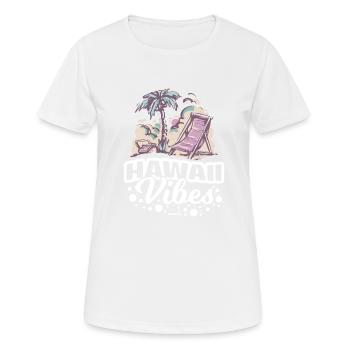 Hawaii - Women's Breathable T-Shirt - white - Front - AI Model Female 172 dark (172cm)