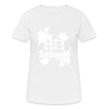 Spirit Party Cadeau d’Halloween - T-shirt respirant Femme - blanc - Devant - AI Model Female 172 dark (172cm)