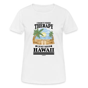 Hawaii - Women's Breathable T-Shirt - white - Front - AI Model Female 172 dark (172cm)