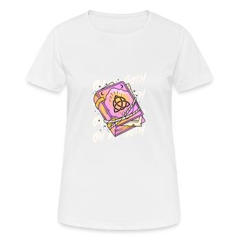 Pastel Goth Oh My Goth - Women's Breathable T-Shirt - white - Front - AI Model Female 172 dark (172cm)