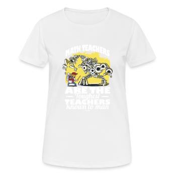 Mathematics - Women's Breathable T-Shirt - white - Front - AI Model Female 172 dark (172cm)