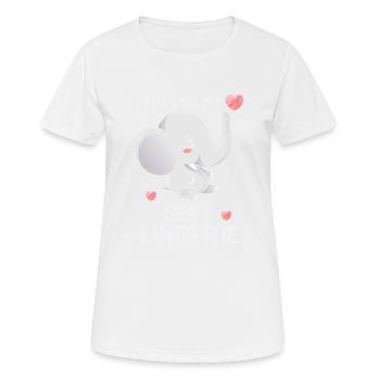 Funny, Sexy, Perverse, This Is My Sexy - Women's Breathable T-Shirt - white - Front - AI Model Female 172 dark (172cm)