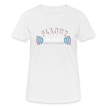 Zahntechniker in der Zahnarzt Praxis Plaque - Frauen T-Shirt atmungsaktiv - Weiß - Vorne - AI Model Female 172 dark (172cm)
