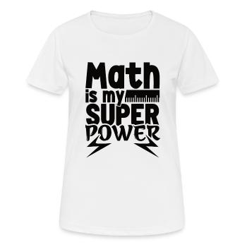 Mathelehrer Mathematische Formel Geometrie Lehrer - Frauen T-Shirt atmungsaktiv - Weiß - Vorne - AI Model Female 172 dark (172cm)