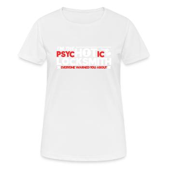 Serrurier Crochetage de serrure Serrurier Employé Serrurier - T-shirt respirant Femme - blanc - Devant - AI Model Female 172 dark (172cm)