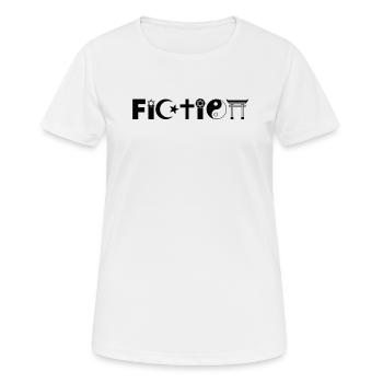 Funny Fiction Religion Symbol For Atheist - Women's Breathable T-Shirt - white - Front - AI Model Female 172 dark (172cm)
