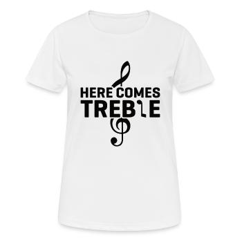 Vinyl Musiker Retro Musik Vinyl Vintage Musizieren - Frauen T-Shirt atmungsaktiv - Weiß - Vorne - AI Model Female 172 dark (172cm)