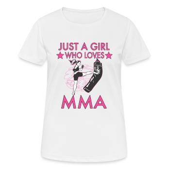 Mixed Martial Arts Martial Arts Mma Women - Women's Breathable T-Shirt - white - Front - AI Model Female 172 dark (172cm)