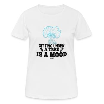Botanik Wald Entspannung Therapie - Frauen T-Shirt atmungsaktiv - Weiß - Vorne - AI Model Female 172 dark (172cm)