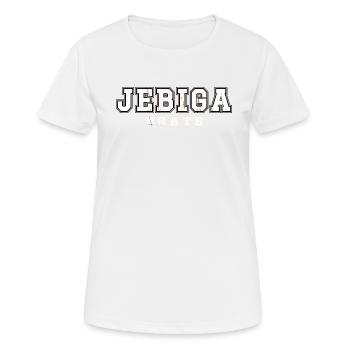 Balkan Jebiga Brate - Frauen T-Shirt atmungsaktiv - Weiß - Vorne - AI Model Female 172 dark (172cm)