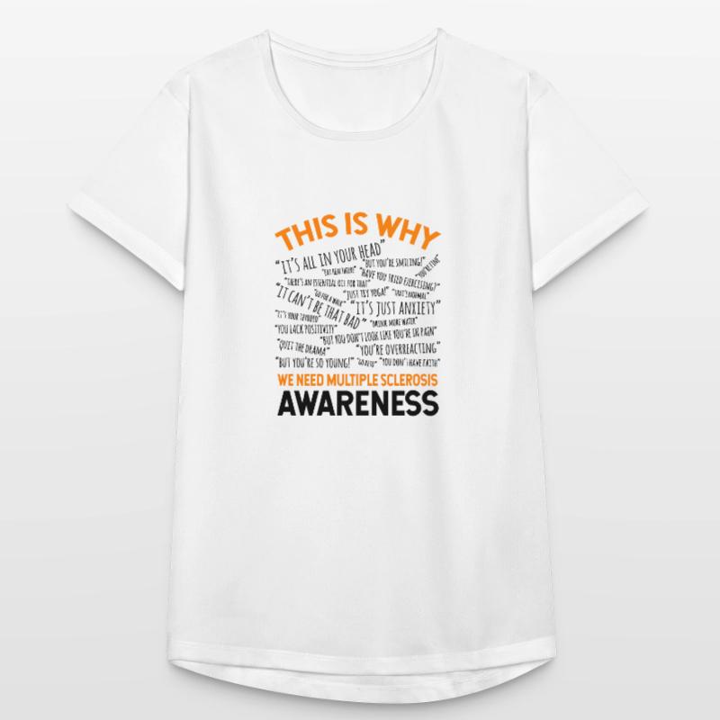 This Is Why We Need Multiple Sclerosis Awareness Women's Breathable T-Shirt