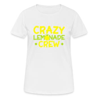 Limonadenstand Zitronensaft Limonade Geschäft - Frauen T-Shirt atmungsaktiv - Weiß - Vorne - AI Model Female 172 dark (172cm)
