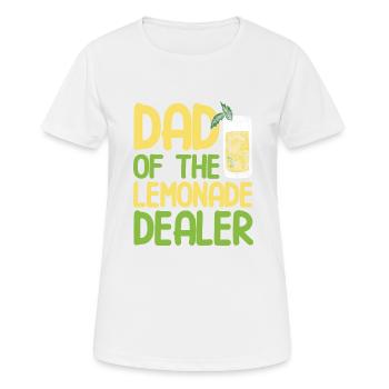 Limonadenstand Zitronensaft Limonade Geschäft - Frauen T-Shirt atmungsaktiv - Weiß - Vorne - AI Model Female 172 dark (172cm)