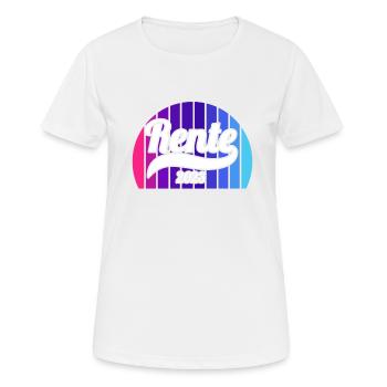 Retraité 2023 Retraité 2023 Pension 2023 - T-shirt respirant Femme - blanc - Devant - AI Model Female 172 dark (172cm)