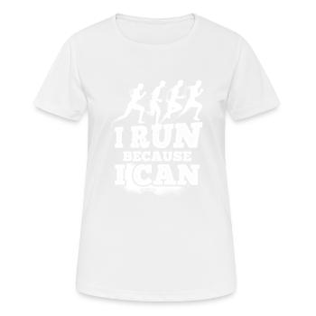 Courir - T-shirt respirant Femme - blanc - Devant - AI Model Female 172 dark (172cm)