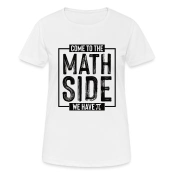 Mathelehrer Mathematische Formel Geometrie Lehrer - Frauen T-Shirt atmungsaktiv - Weiß - Vorne - AI Model Female 172 dark (172cm)
