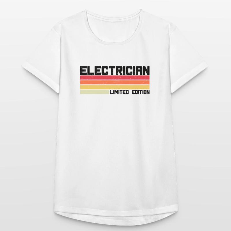 Electrician Electrical Engineering Insulating Pliers Electronics Women's Breathable T-Shirt