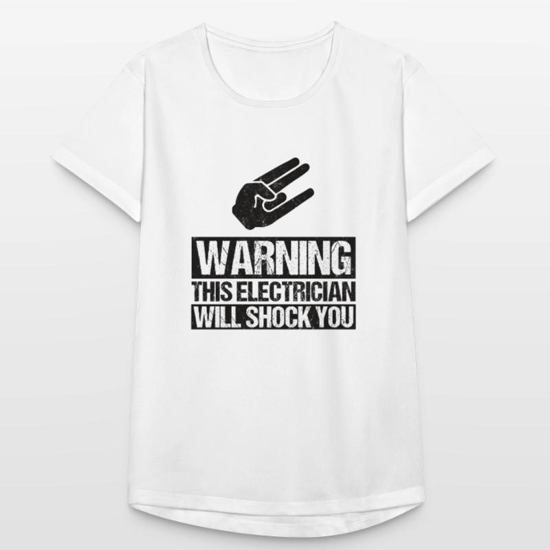 Electrician Electrical Engineering Insulation pliers Electronics Women's Breathable T-Shirt