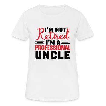 Meilleur oncle Bad Influence Cadeau de famille - T-shirt respirant Femme - blanc - Devant - AI Model Female 172 dark (172cm)