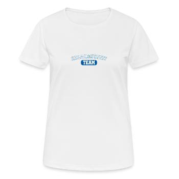 Kalsarikännit Ivre en slip à la maison - T-shirt respirant Femme - blanc - Devant - AI Model Female 172 dark (172cm)