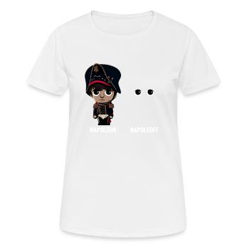 Napoleon Napoleoff Merry Napoleon Bonaparte - Women's Breathable T-Shirt - white - Front - AI Model Female 172 dark (172cm)