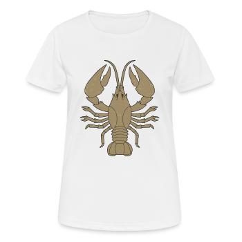 Hummer - Frauen T-Shirt atmungsaktiv - Weiß - Vorne - AI Model Female 172 dark (172cm)