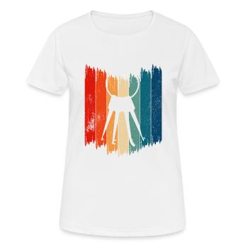 Vintage Lock Picks Retro Lock Picking - Women's Breathable T-Shirt - white - Front - AI Model Female 172 dark (172cm)