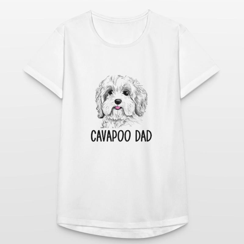 cavapoo dad, cavapoo Frauen T-Shirt atmungsaktiv
