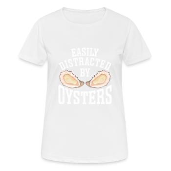 Cadeau amateur de fruits de mer fruits de mer - T-shirt respirant Femme - blanc - Devant - AI Model Female 172 dark (172cm)