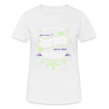 Space Ship Physics Birthday Present Astrology - Women's Breathable T-Shirt - white - Front - AI Model Female 172 dark (172cm)