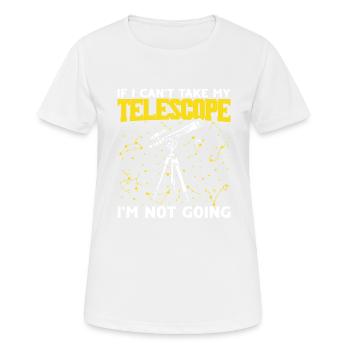 Stargazer Poison Cosmology Stargazing - Women's Breathable T-Shirt - white - Front - AI Model Female 172 dark (172cm)