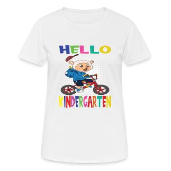 Kindergarten Child Kindergarten Gift - Women's Breathable T-Shirt - white - Front - AI Model Female 172 dark (172cm)