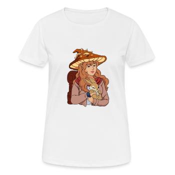 Cottagecore Woman - Women's Breathable T-Shirt - white - Front - AI Model Female 172 dark (172cm)