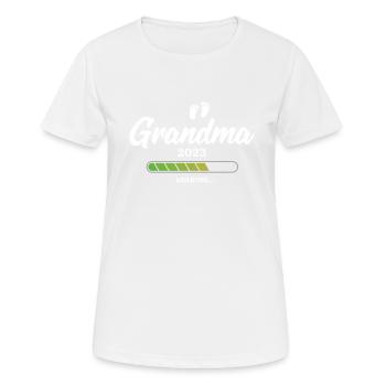 Chargement de grand-mère 2023 - T-shirt respirant Femme - blanc - Devant - AI Model Female 172 dark (172cm)