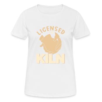 Ceramic Oven Cermaicist Ceramic Clay Oven Pot - Women's Breathable T-Shirt - white - Front - AI Model Female 172 dark (172cm)